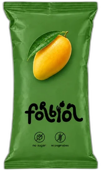 forbidn freeze-dried mango pouch